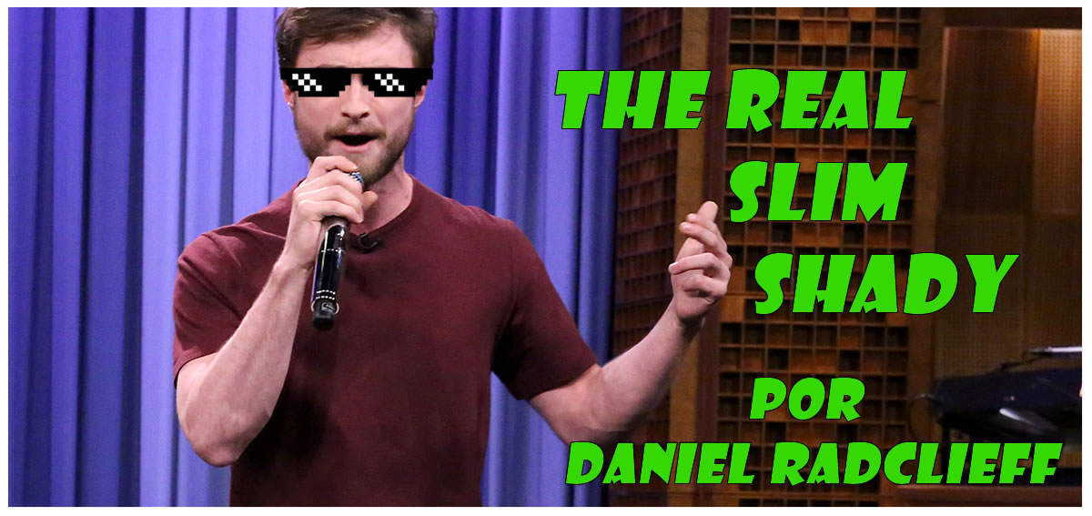 Daniel Radcliffe conquista al público rapeando una canción 