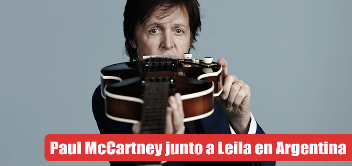 McCartney junto a Leila